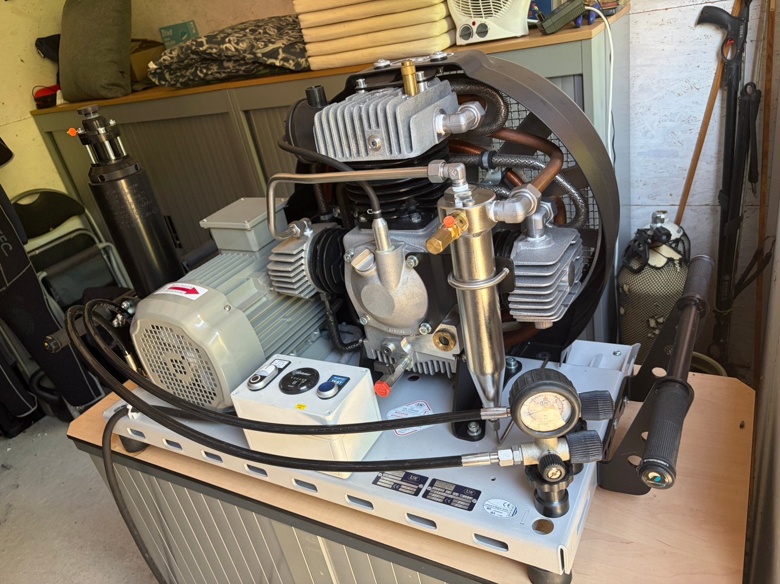 Ademlucht compressor l&w 250, Watersport en Boten, Duiken, Nieuw, Overige typen, Ophalen