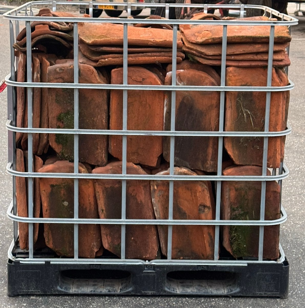 3.500 stuks oude holle / oud hollandse dakpannen rood, Ophalen of Verzenden