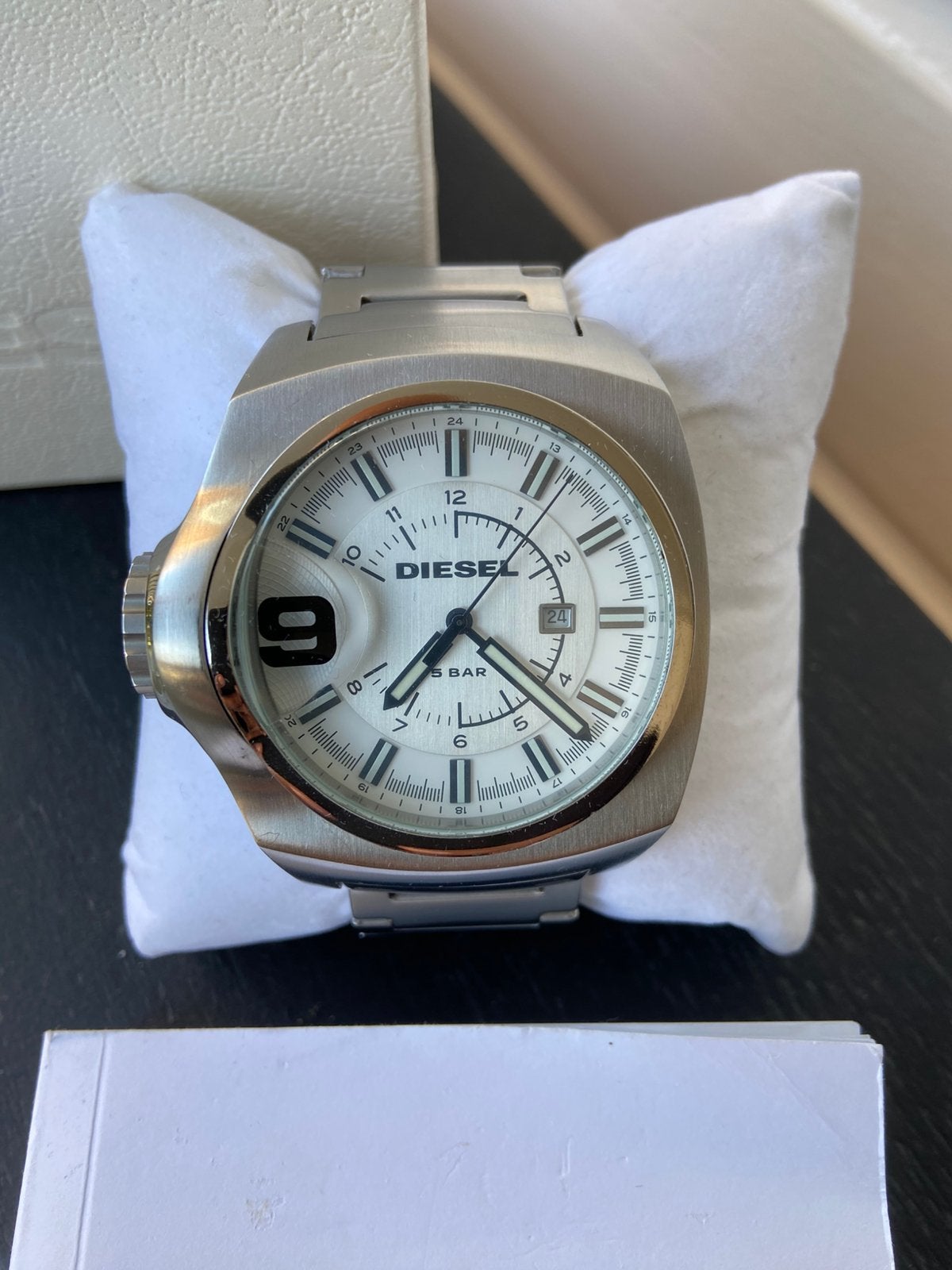 zeldzaam Diesel DZ1110 Heren horloge, Ophalen of Verzenden, Zo goed als nieuw, Jongen of Meisje