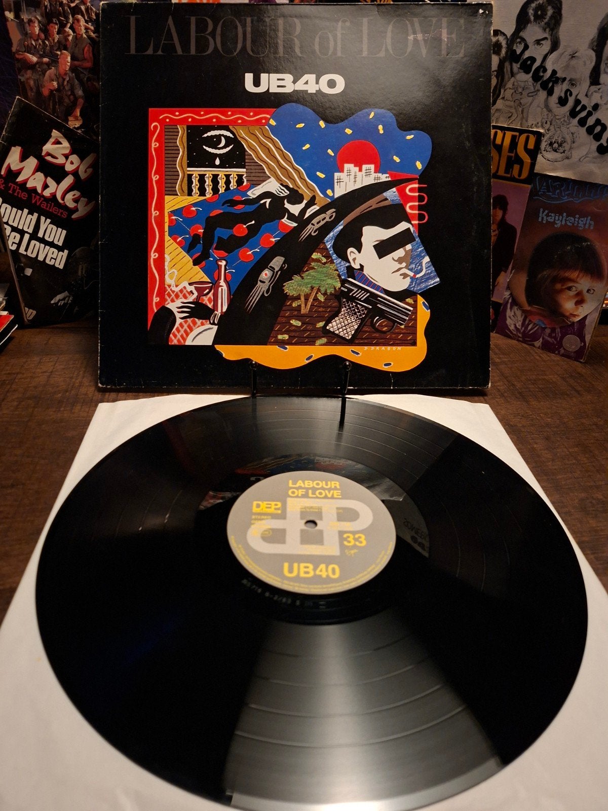 UB40 - Labour of Love LP (Pop/Reggae)  1983, Cd's en Dvd's, LP, Gebruikt, Pop, Overige formaten