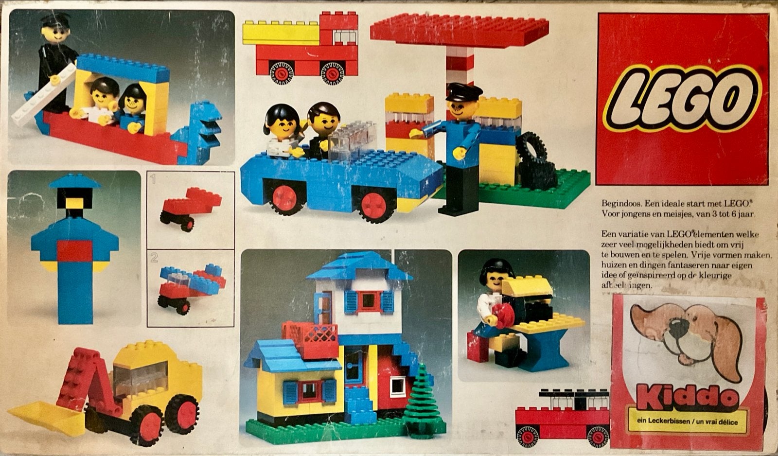 Vintage LEGO Basic Set 40 - Complete met doos, Ophalen, Gebruikt, Lego, Compleet
