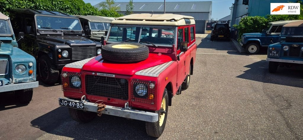 Land Rover Defender Stage One V8 106.000km NAP, 1780 kg, 136 pk, Gebruikt, 8 cilinders