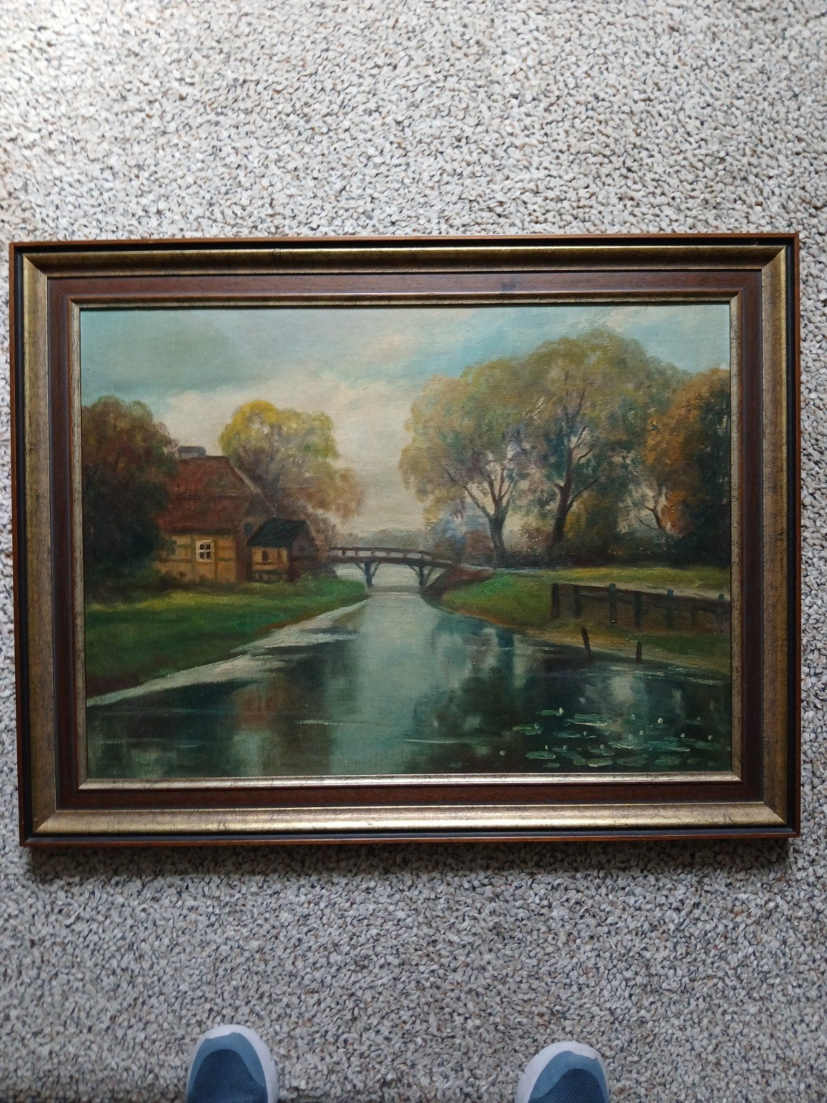 schilderij, Huis en Inrichting, Woonaccessoires | Schilderijen, Tekeningen en Foto's, Ophalen, 75 tot 100 cm, 50 – 75