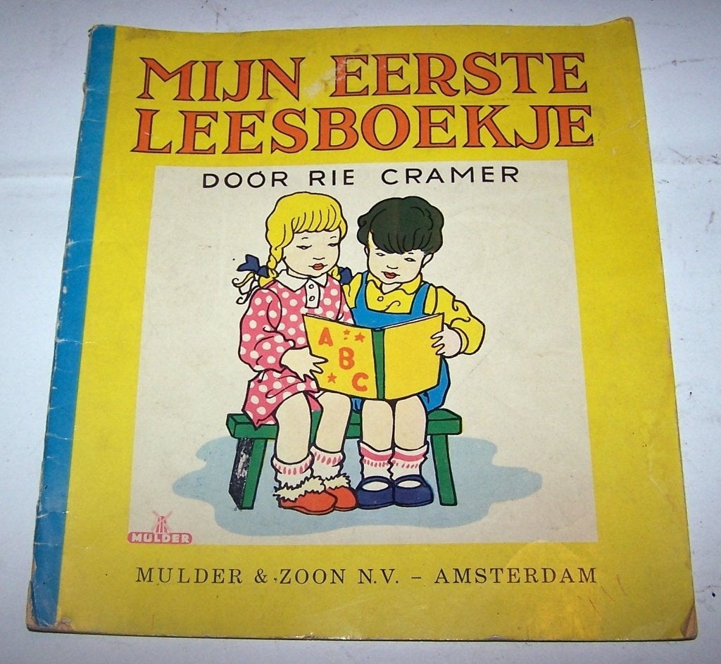 Vintage Mijn eerste leesboekje door Rie Cramer. Uitg. Mulder, Ophalen of Verzenden, Zo goed als nieuw, Rie Cramer, Fictie algemeen
