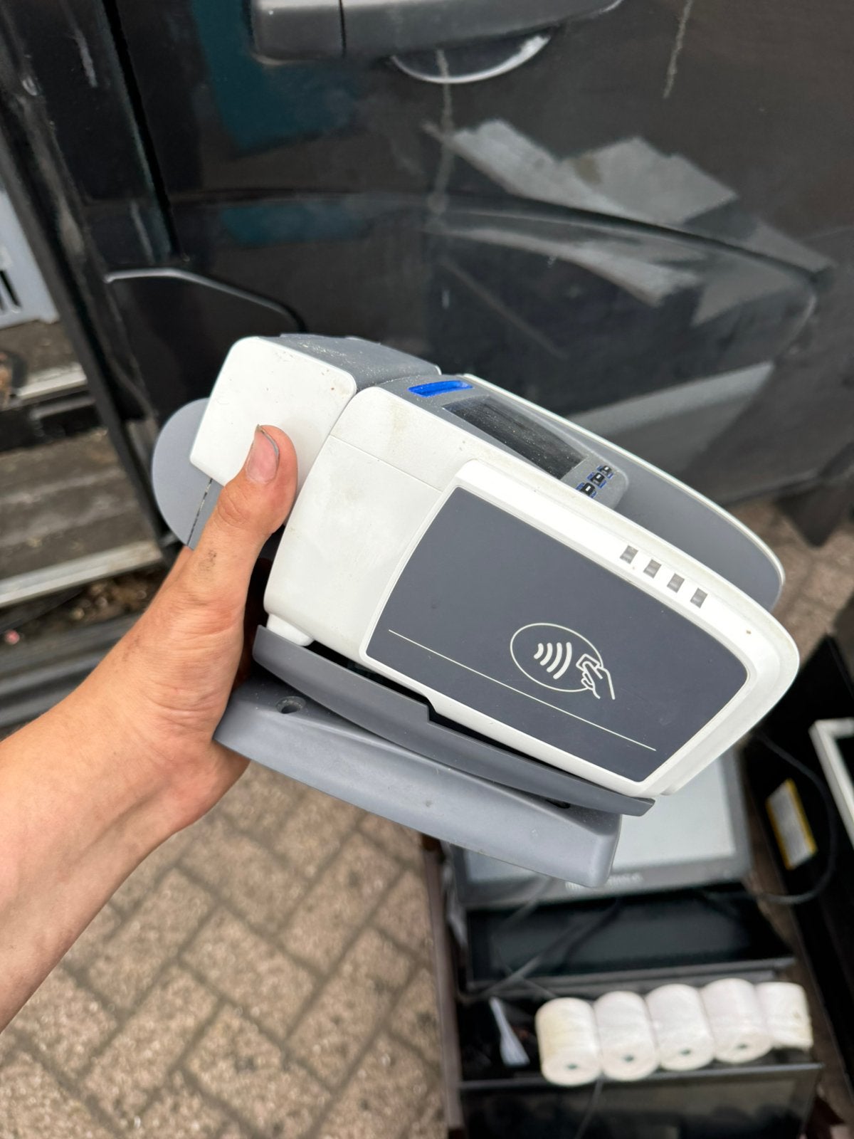 Pinautomaat, Ophalen, Zo goed als nieuw, Laadkabel