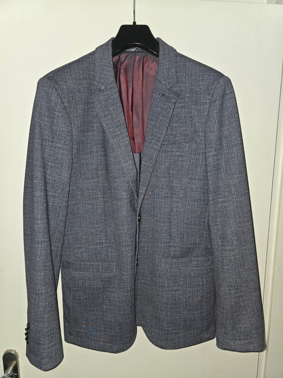 C&A colbert maat 48 als nieuw, Ophalen of Verzenden, Zo goed als nieuw, Maat 48/50 (M), Blauw