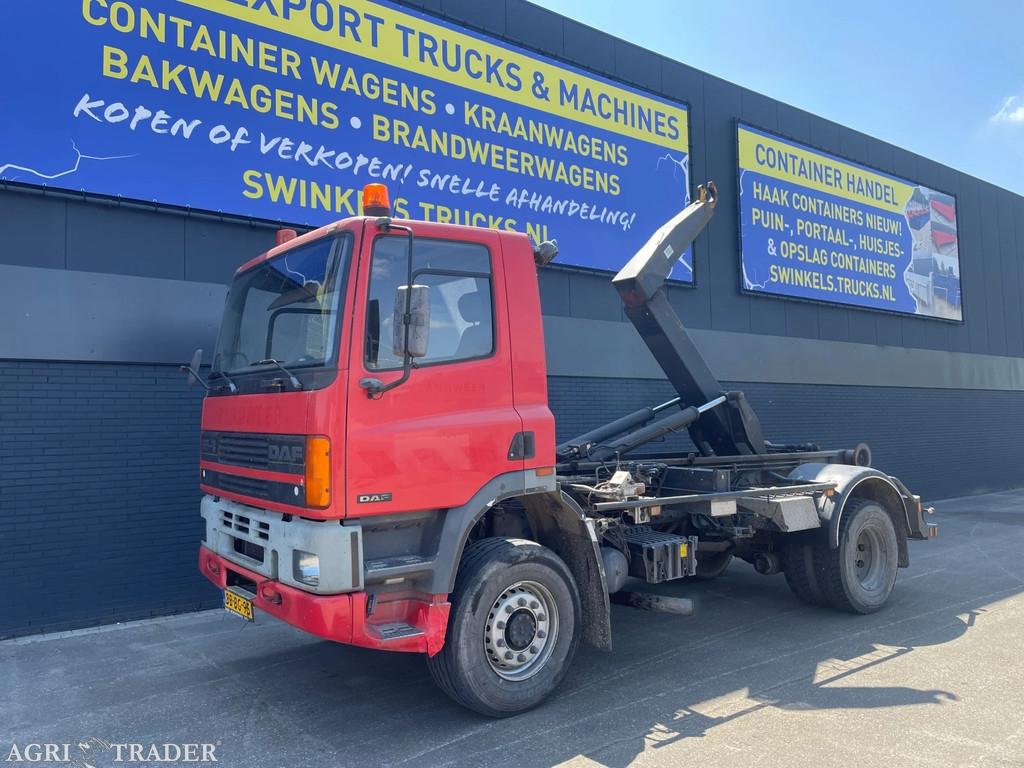 DAF 65.210 4x4 LEEBURHAAK 10.000 Kg 96.000 km !! Ex-Brandwee, Auto's, Particulier, Te koop, DAF