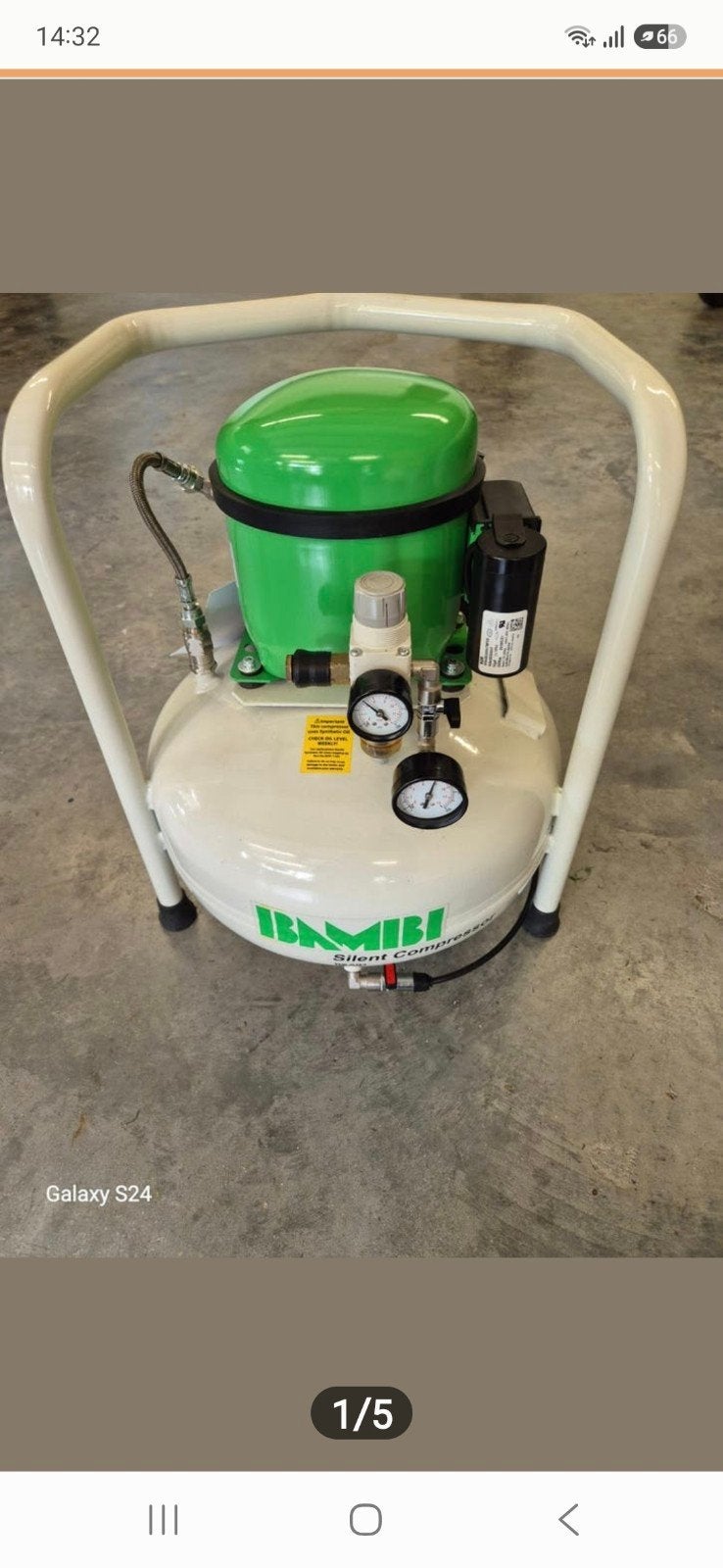 Compressor, Minder dan 25 liter, Ophalen, Minder dan 200 liter/min