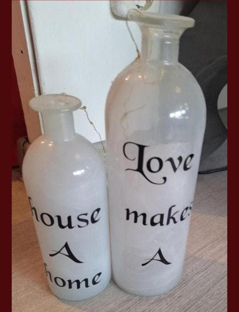 Leuke decoratie met verlichting, Ophalen, Overige kleuren, Glas, Minder dan 50 cm