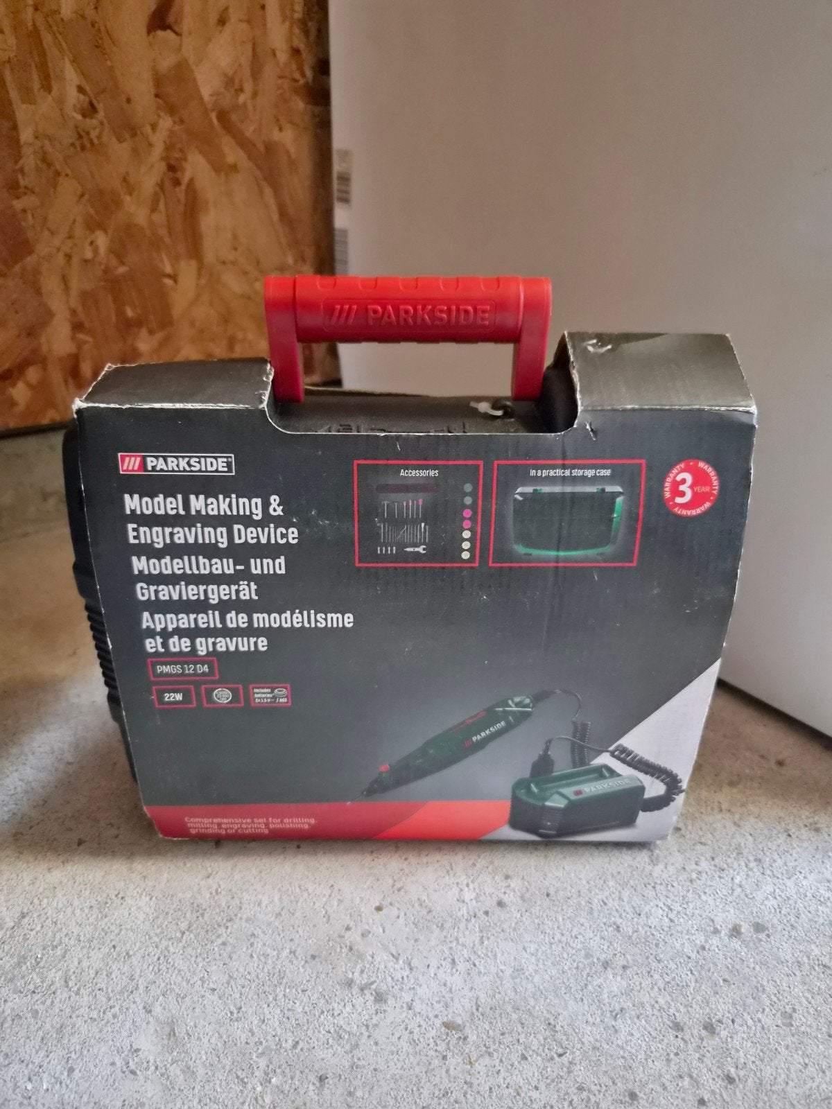 Parkside Modelbouw & Graveergereedschap PMGS 12 D4, Ophalen, Zo goed als nieuw