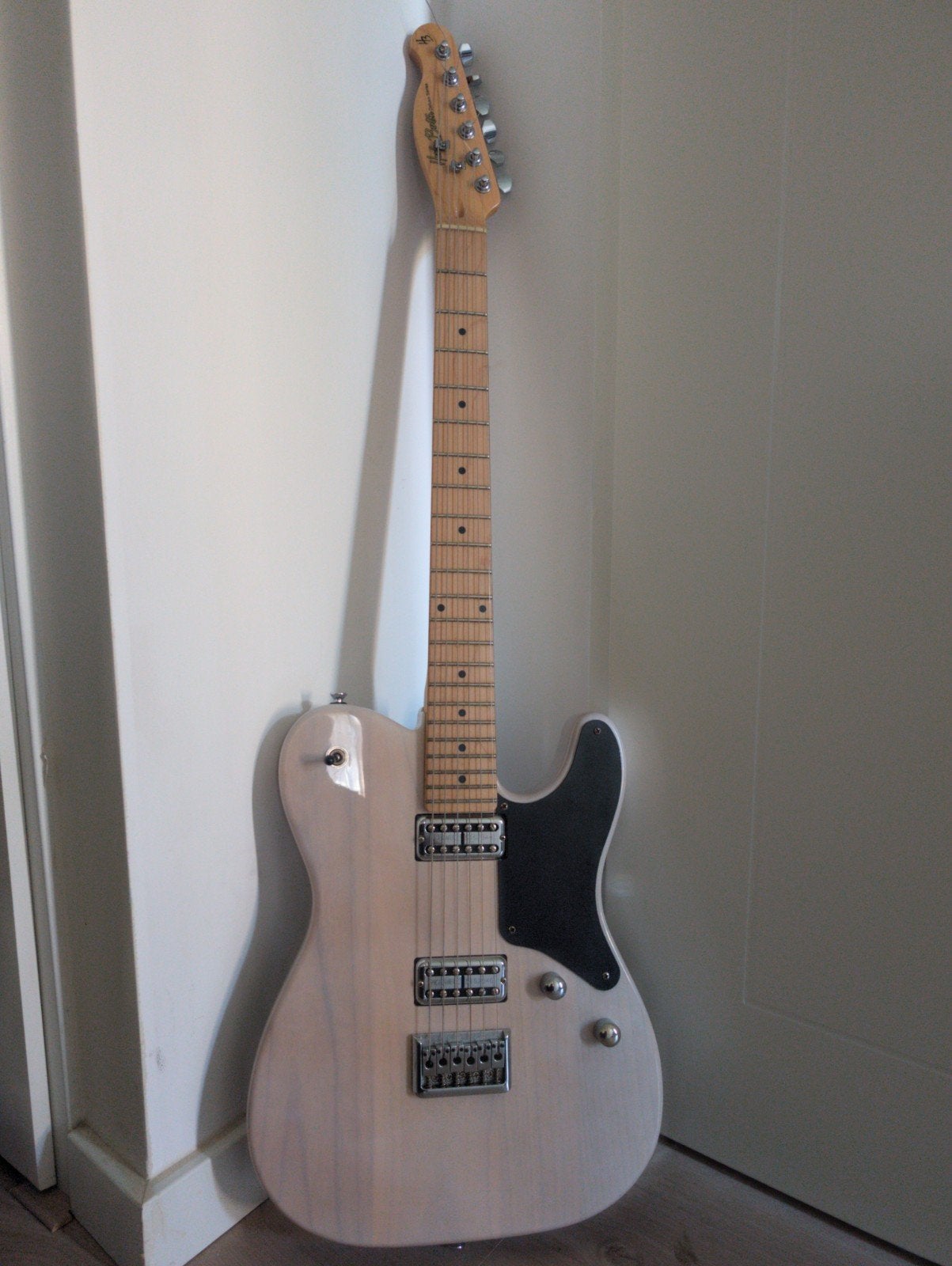 Harley Benton Deluxe Series Telecaster met gigbag, Muziek en Instrumenten, Snaarinstrumenten | Gitaren | Elektrisch, Ophalen, Gebruikt