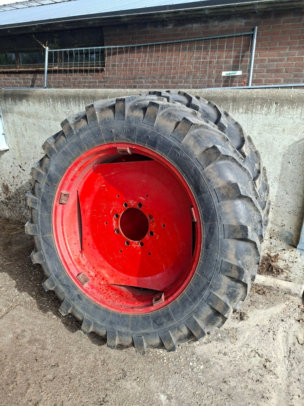 Tractorbanden 15.5-38 met velg - Set van 2 Fendt velgen ZF, Ophalen of Verzenden