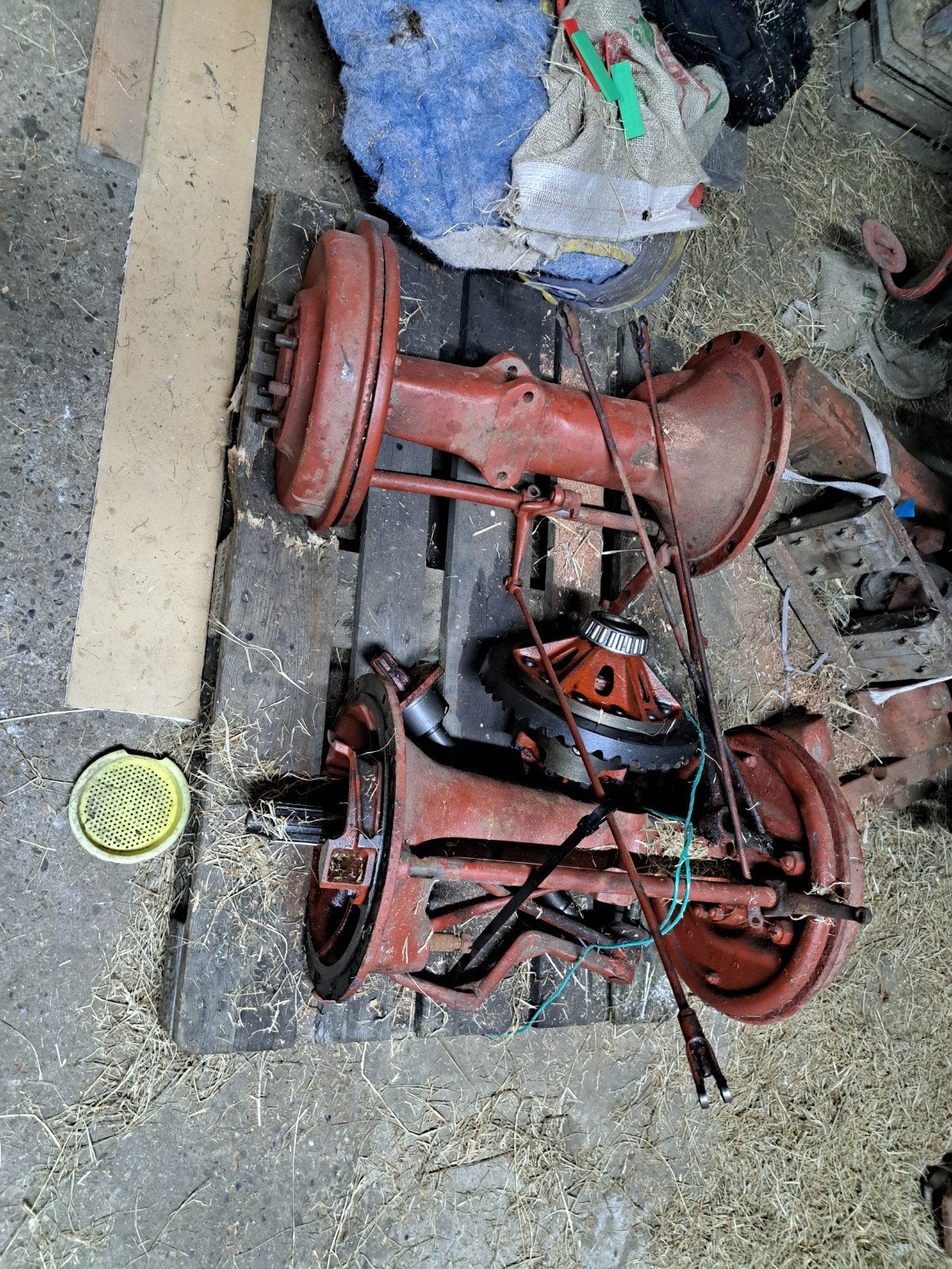 ford dexta, Ophalen, Elektromotor