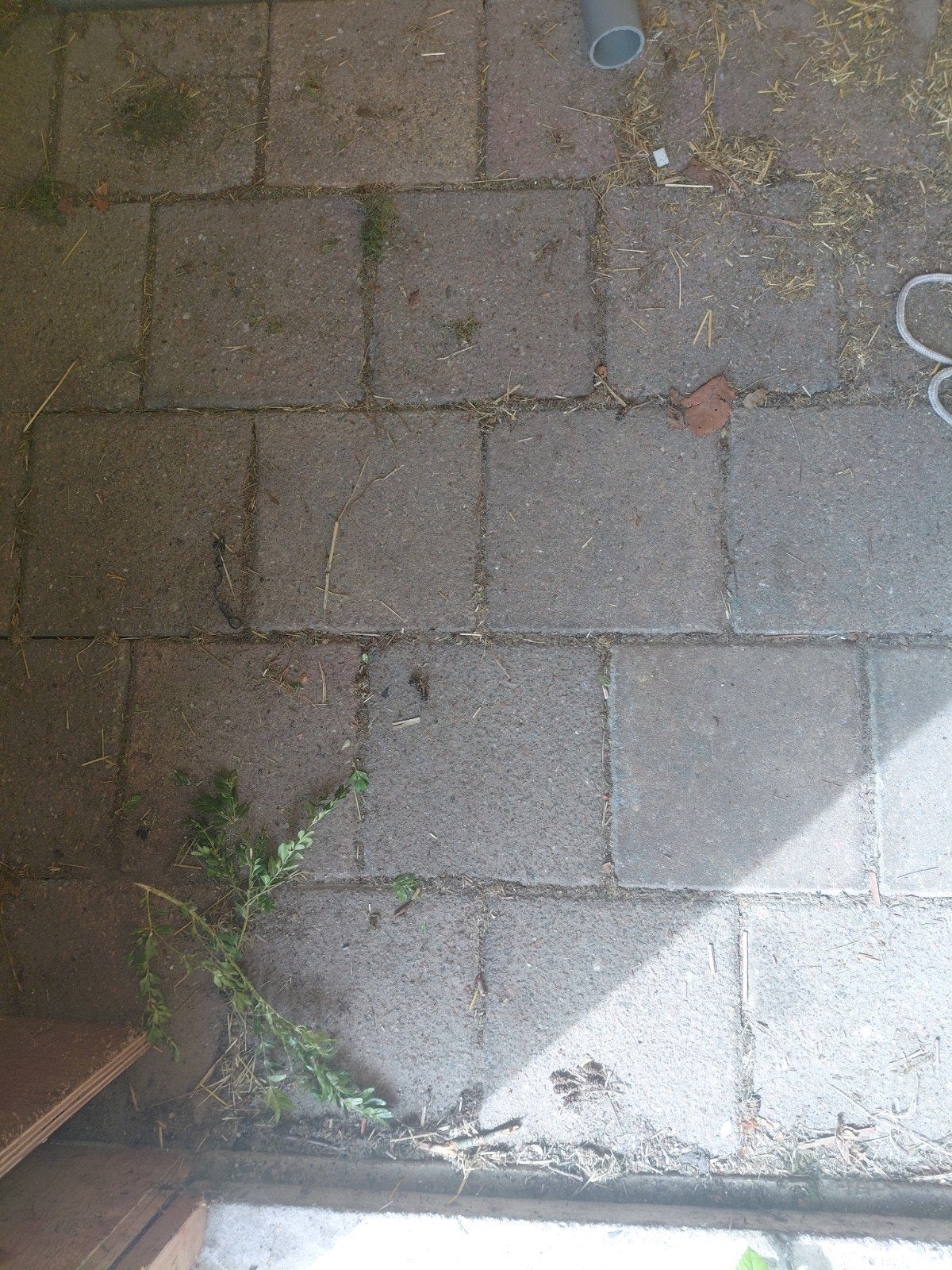 10m2 stenen, Ophalen, Beton, Klinkers