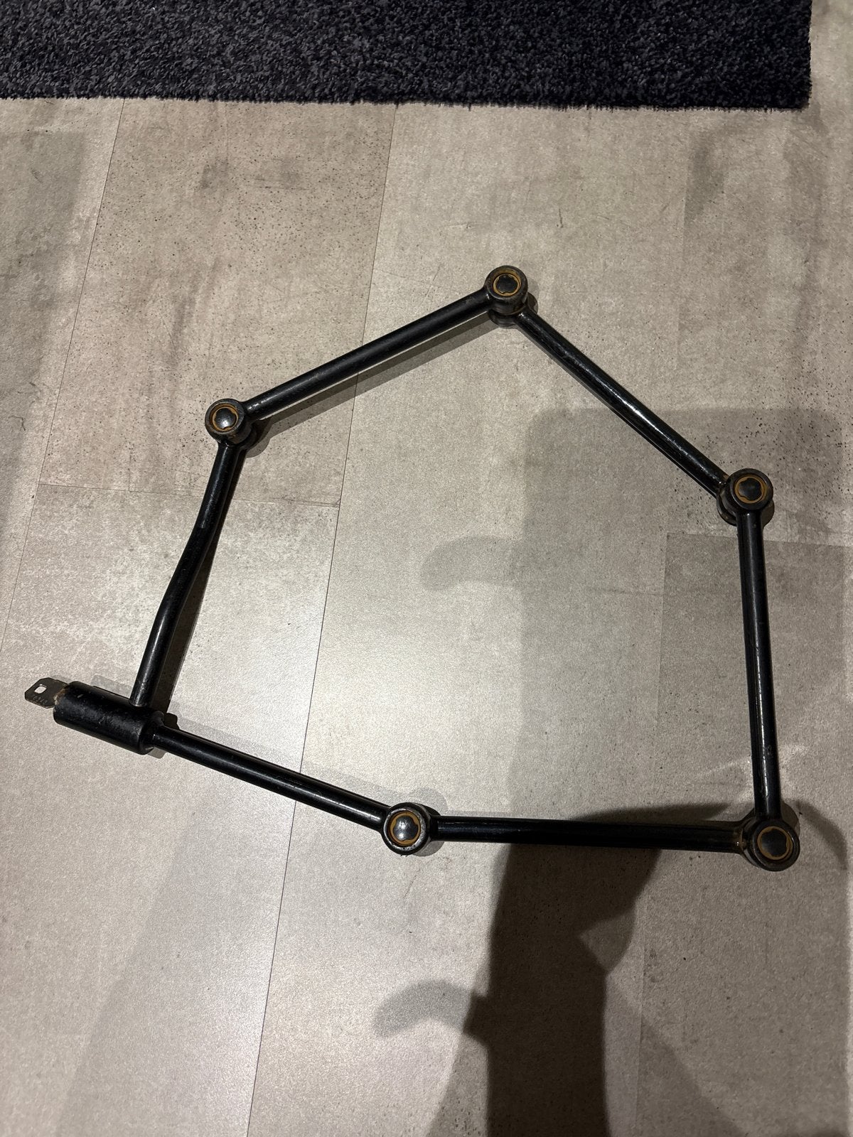 Stevig vouwslot voor motor- Zwart, Motoren, Accessoires | Sloten, Ophalen, Gebruikt