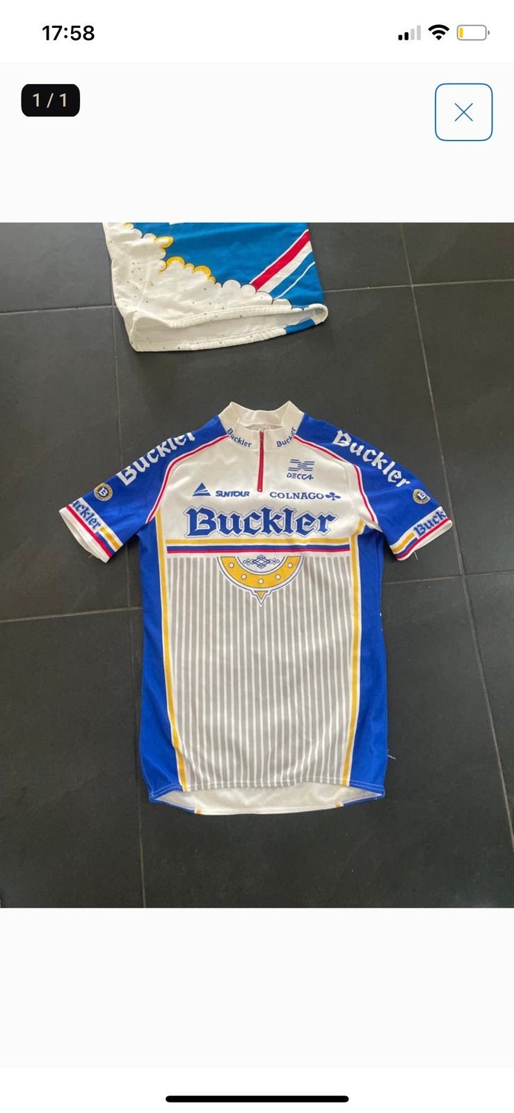 Wielrenshirts buckler en Bavaria, Ophalen of Verzenden, Zo goed als nieuw, Bovenkleding