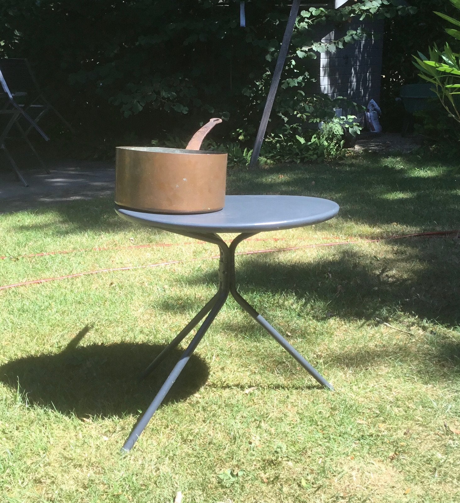 Antieke Koperen casserole (Steelpan), Ophalen of Verzenden