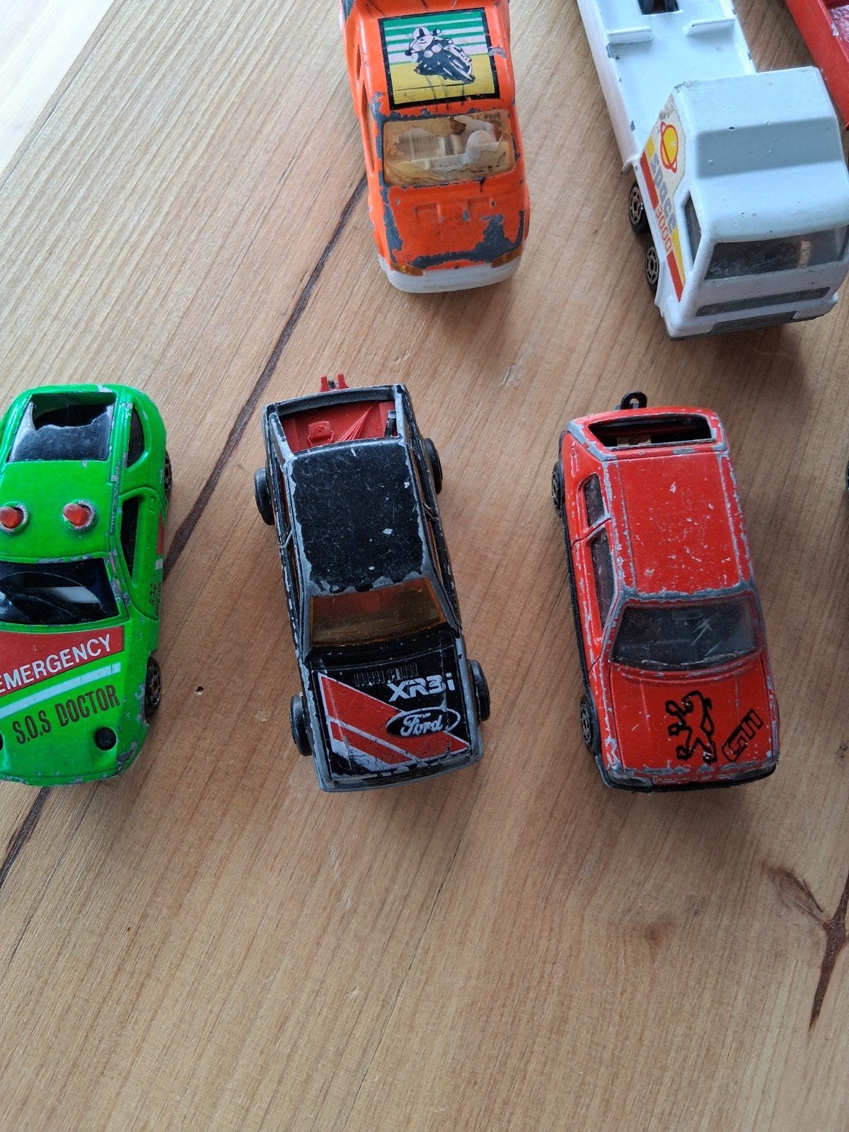 Majorette en vintage speelgoedauto's en vrachtwagens, Ophalen, Gebruikt