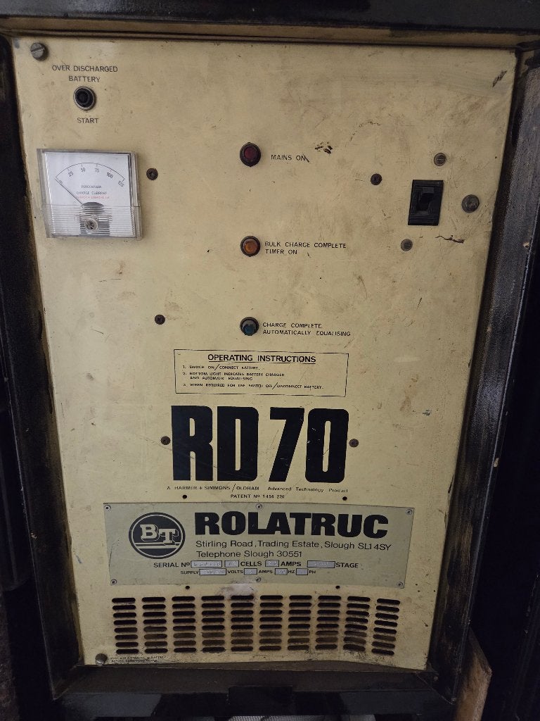 Rolatruc RD 70 acculader heftruck, Gebruikt