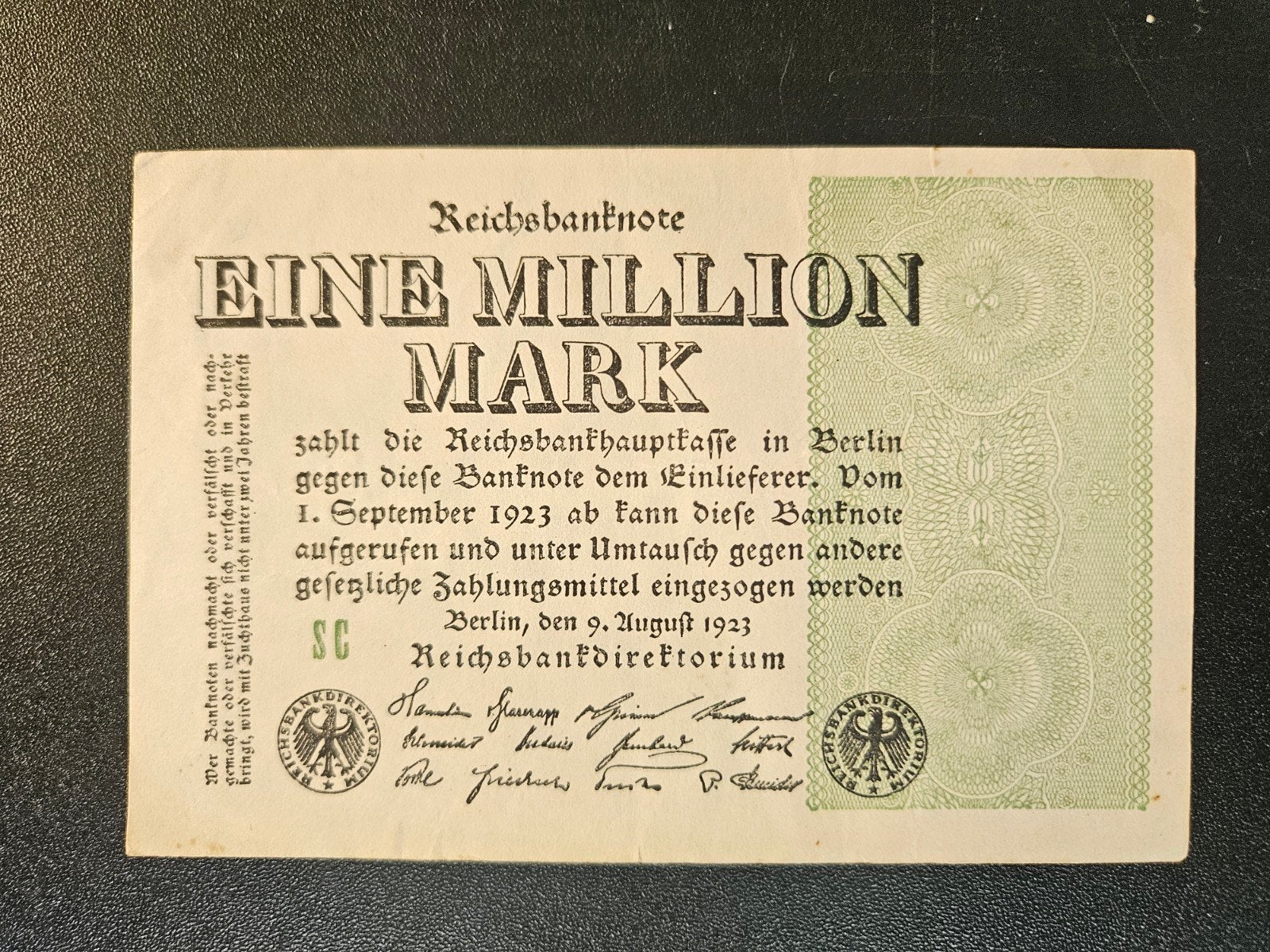 Duitsland pick 102b 1923, Verzenden, Duitsland, Los biljet