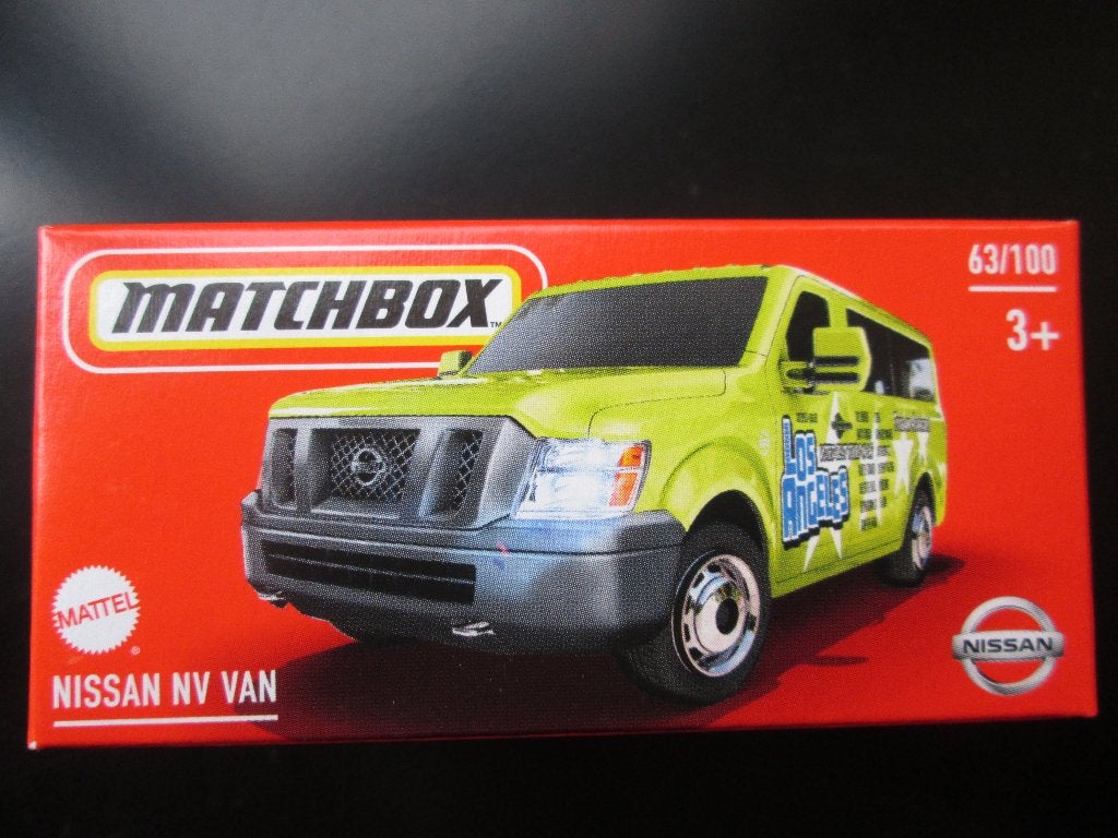 Nissan NV Van Matchbox 1:64, Ophalen of Verzenden, Nieuw, Auto