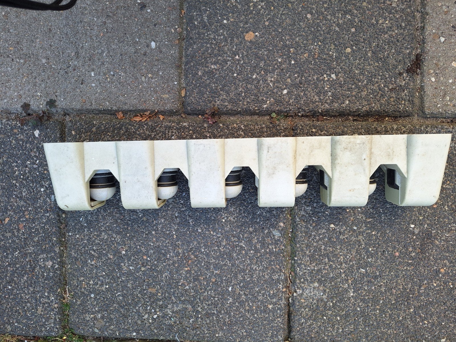 houder voor tuingereedschap, Ophalen, Gebruikt