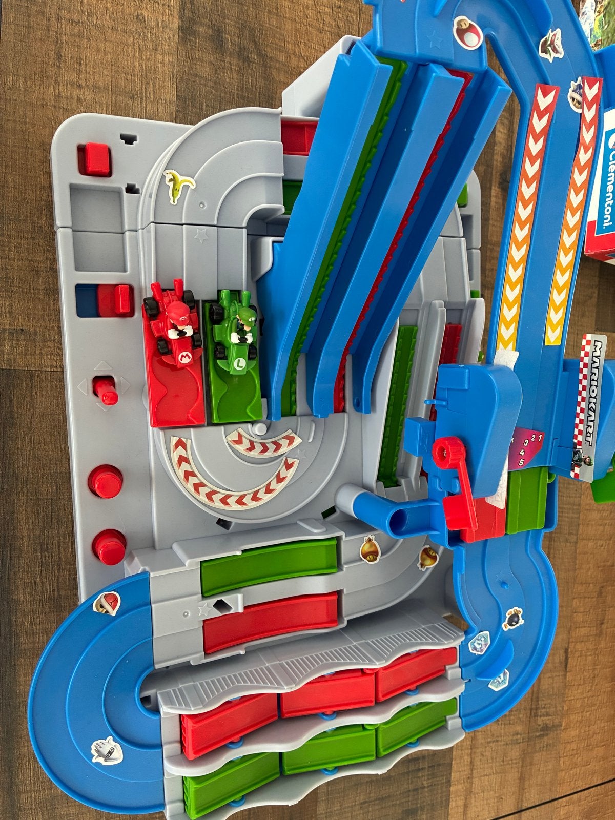 Mario Kart Racebaan Clementoni - Met Mario en Luigi, Ophalen, Gebruikt