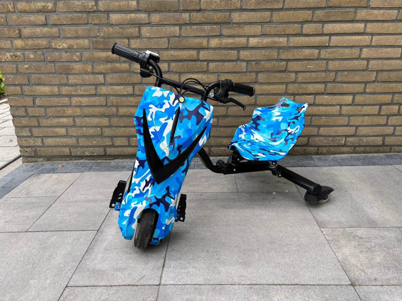 Drift trike, Ophalen, Gebruikt