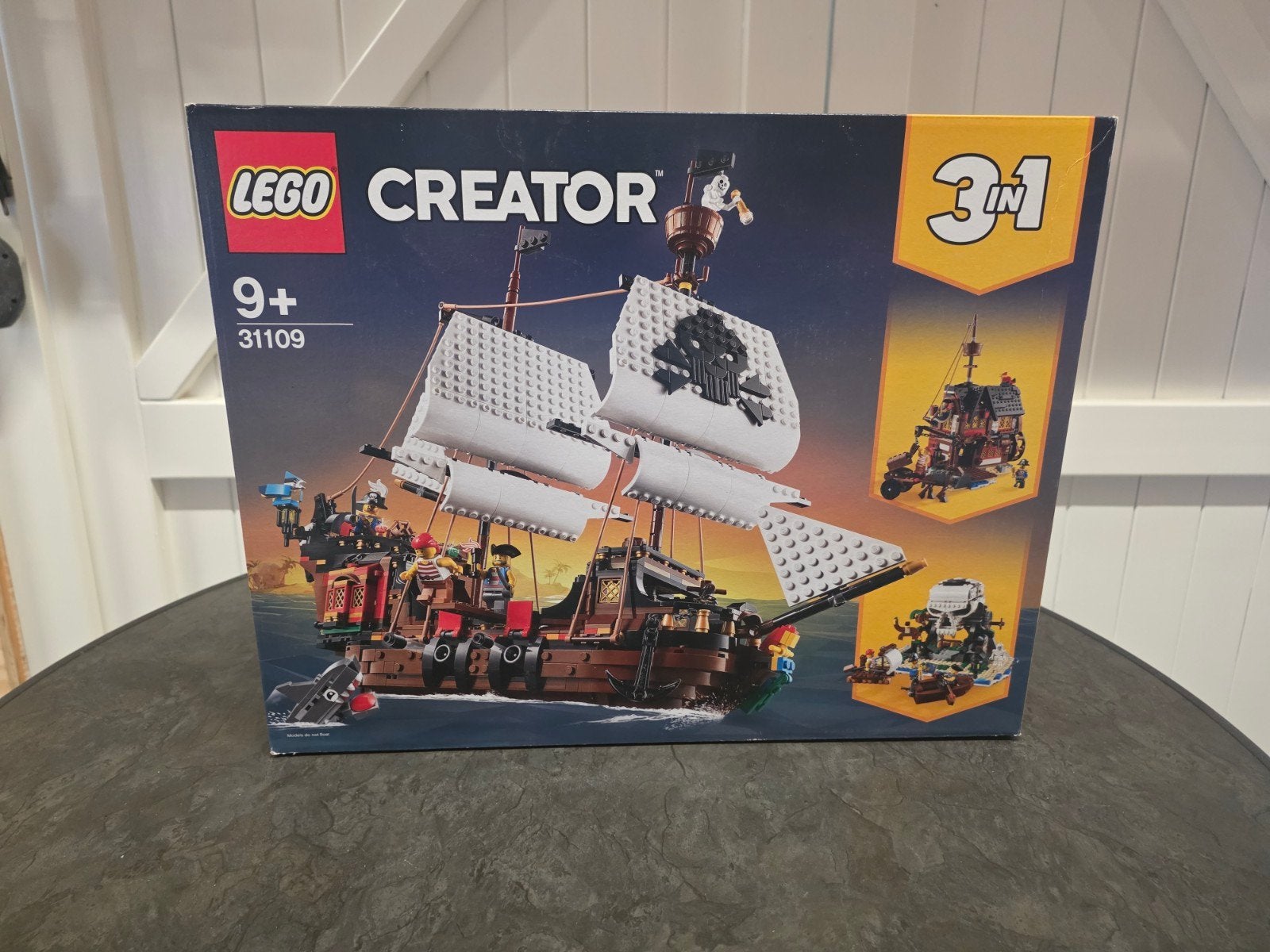 LEGO Creator 31109 Piratenschip 3-in-1 Nieuw in doos, Ophalen of Verzenden, Nieuw, Overige merken