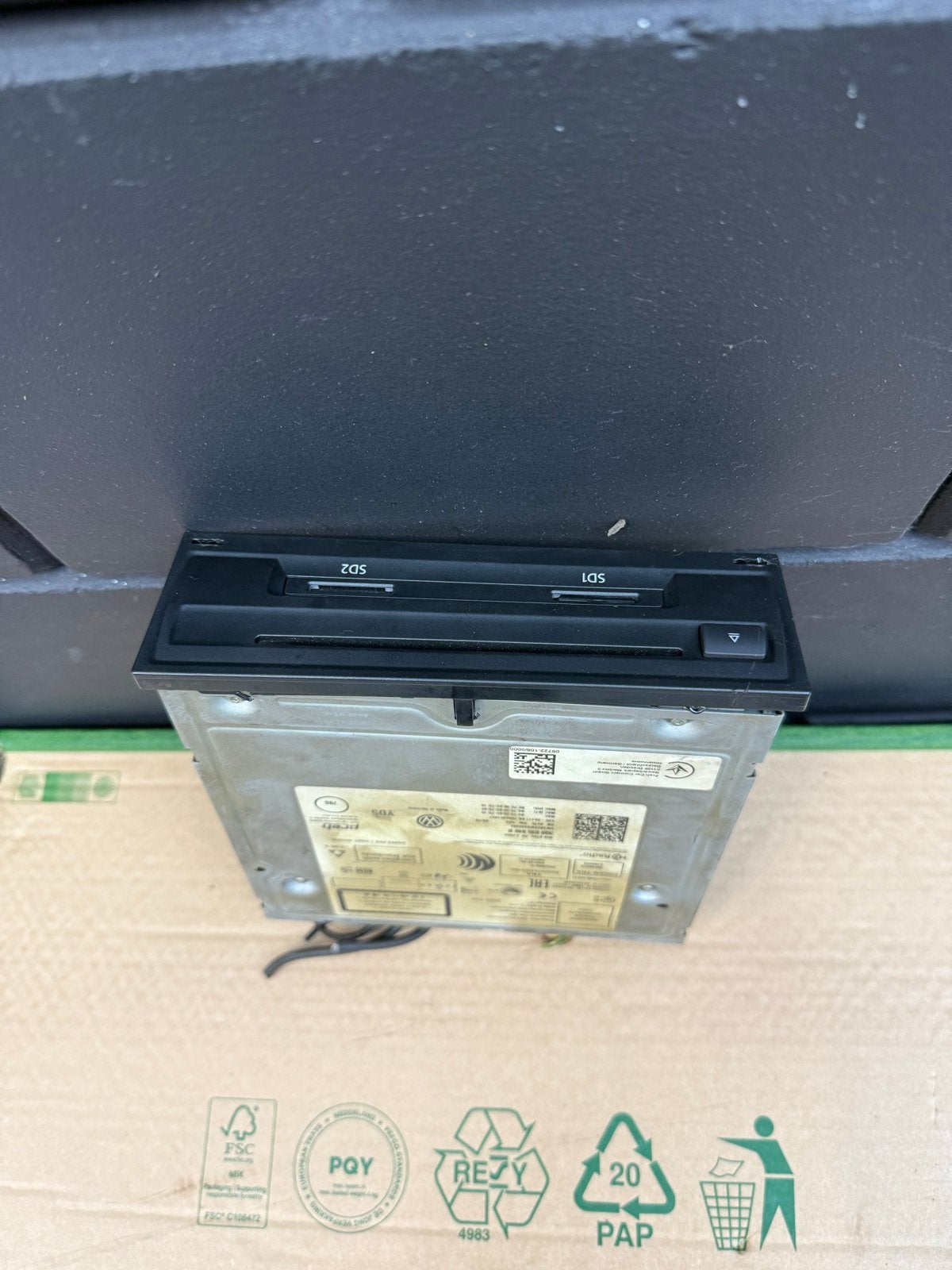 Volkswagen MIB STD2 ZR + NAV 3Q0 035 846 B Radio Module, Ophalen of Verzenden, Gebruikt