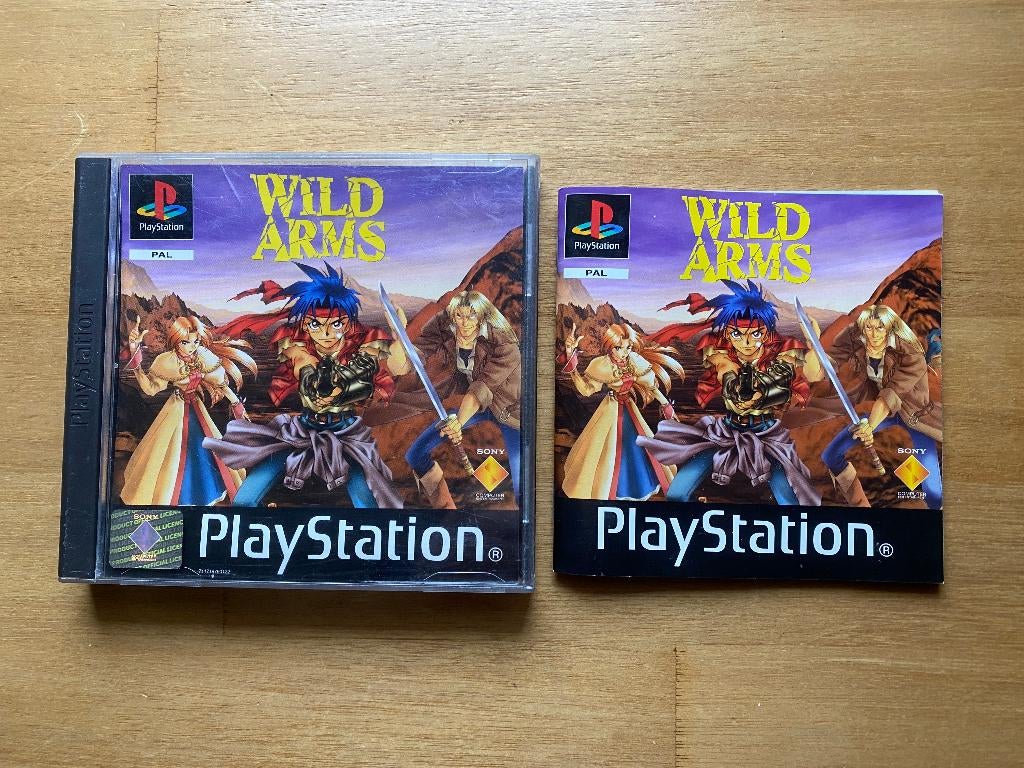wild arms ps1, Spelcomputers en Games, Games | Sony PlayStation 1, 1 speler, Racen en Vliegen, Ophalen of Verzenden, Zo goed als nieuw