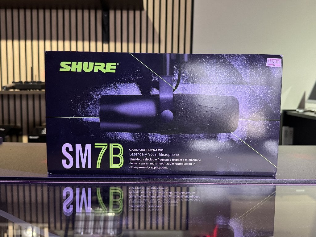 Shure SM7B, Ophalen, Nieuw, Studiomicrofoon