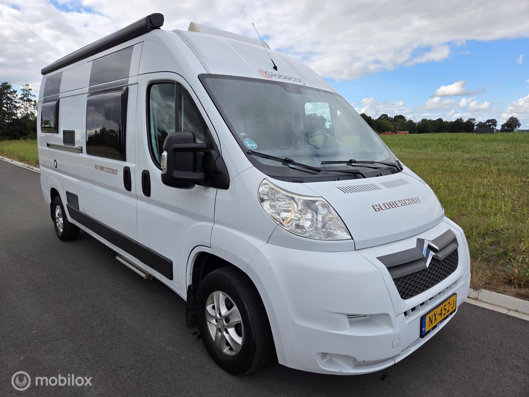 Possl Globecar Globescout 2011 ☆Busbiker, 120pk, Camera☆, Buscamper of Camperbus, Omvormer, 6 tot 7 meter, Bedrijf
