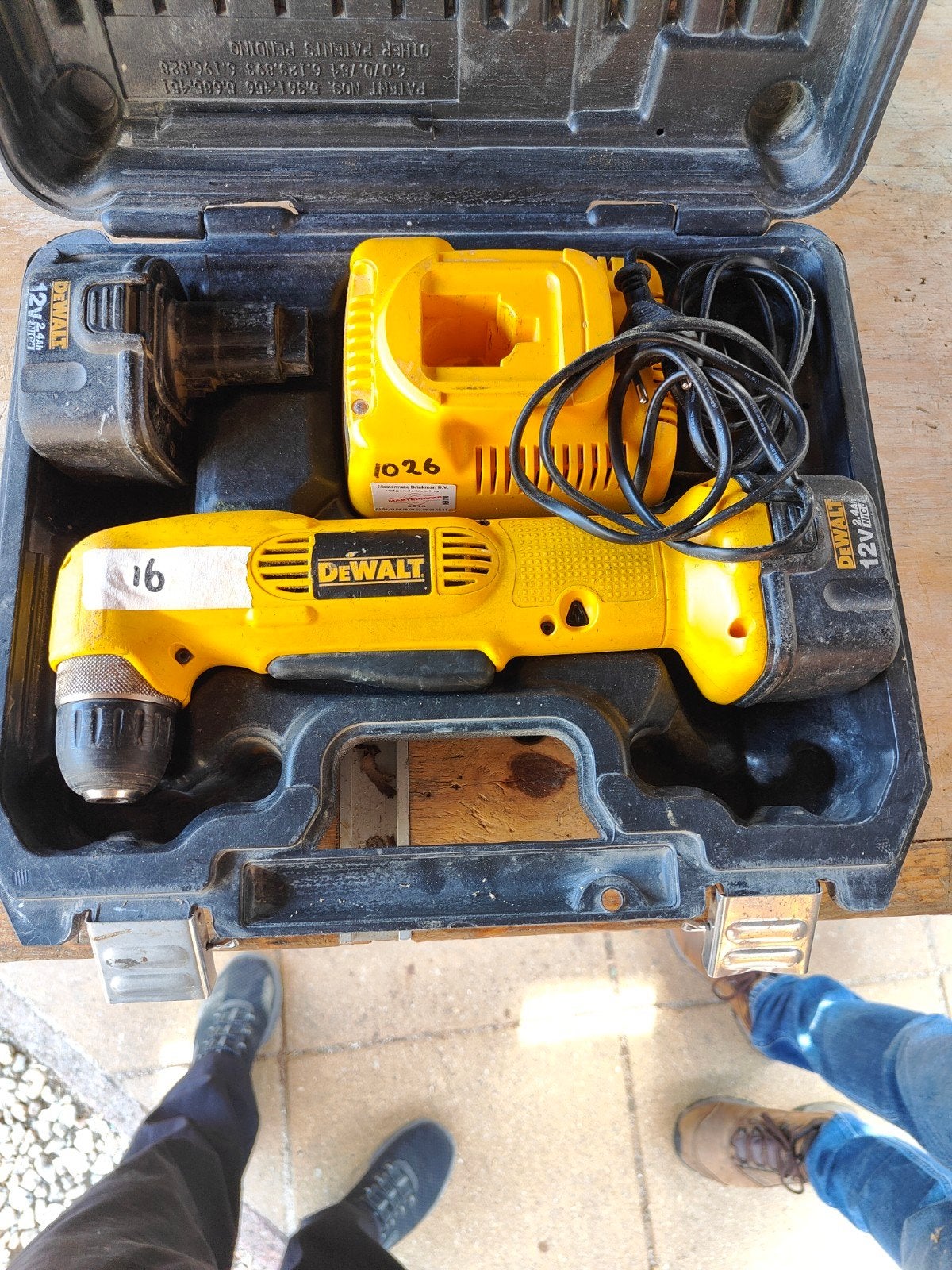 DeWalt 12V Boormachine met Accu en Oplader, Ophalen, Gebruikt, Minder dan 400 watt, Boormachine