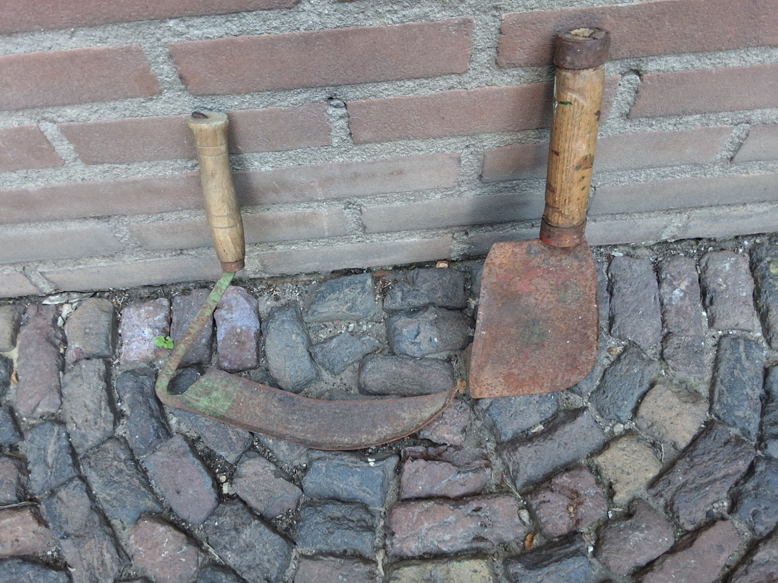 oud hand gereedschap, Ophalen, Gebruikt