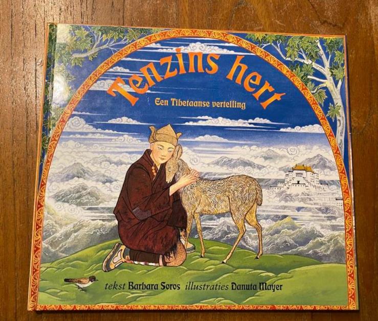 Tenzins hert - Barbara Soros, uitg Asoka, nieuwstaat, Boeken, Prentenboeken en Plaatjesalbums, Nieuw, Prentenboek, Ophalen of Verzenden