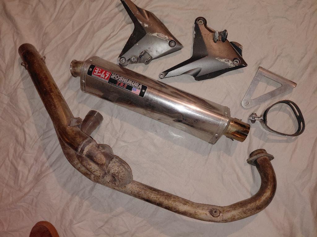 Cagiva Raptor 100 uitlaatset Yoshimura, Ophalen of Verzenden
