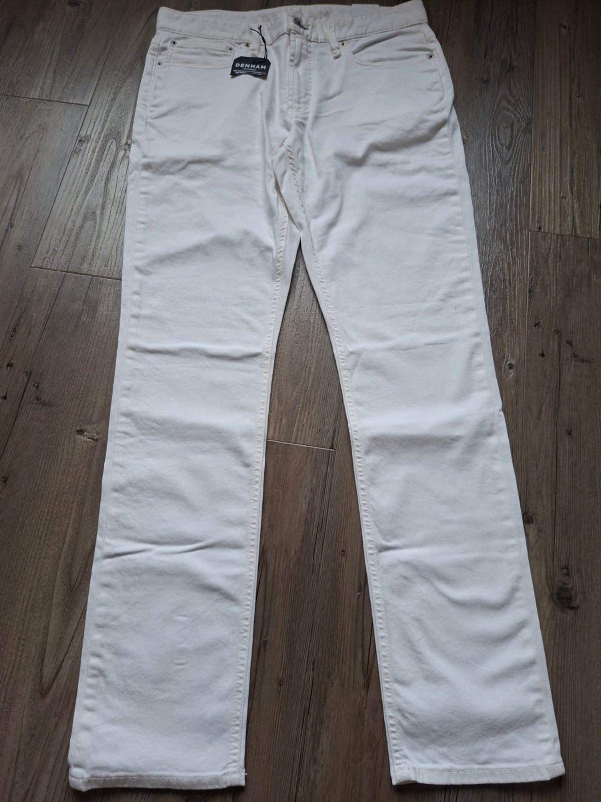 DENHAM Razor slimfit jeans W34 L34 3 voor €149,95, Wit, Nieuw, Ophalen of Verzenden, W33 - W34 (confectie 48/50)