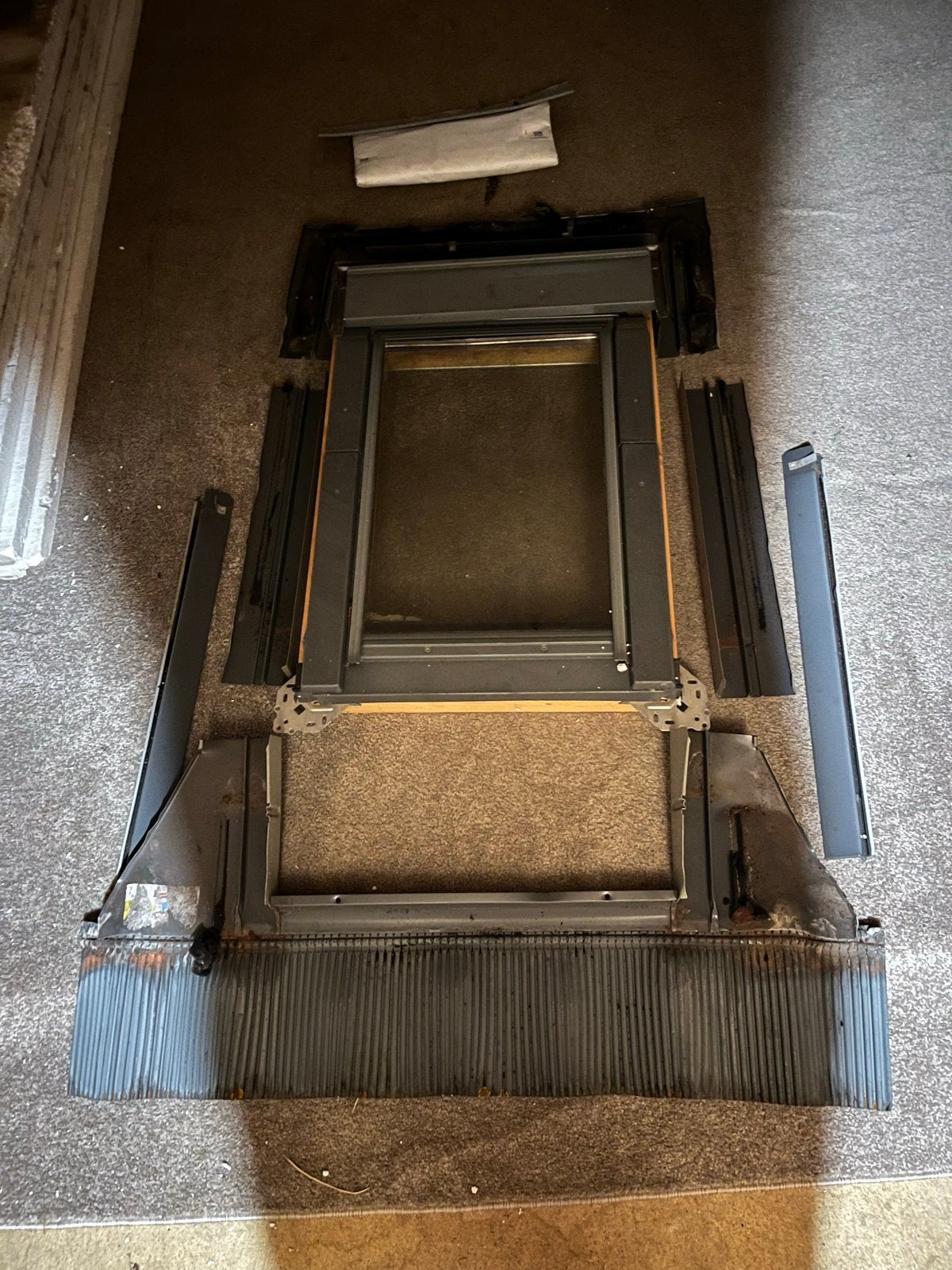 Velux dakraam CK02 55x78, Doe-het-zelf en Verbouw, Ophalen, Gebruikt, Dakraam, Minder dan 80 cm