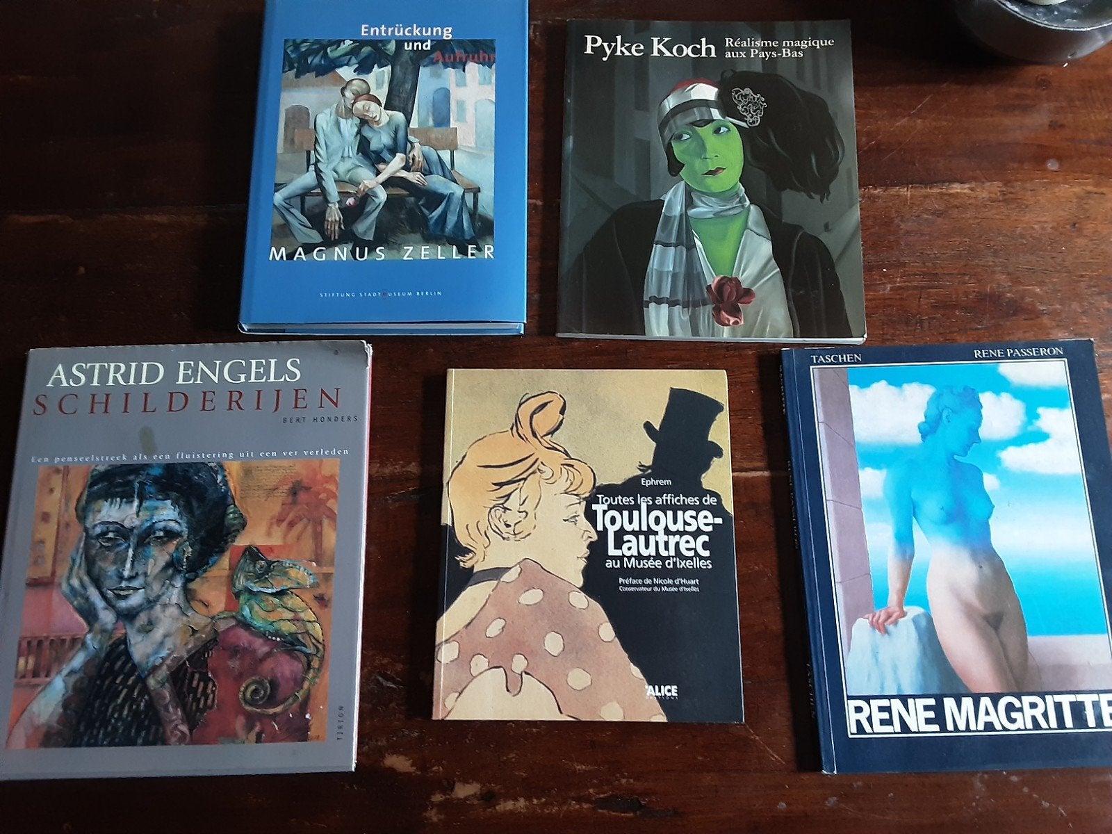5 kunstboeken, Ophalen of Verzenden, Zo goed als nieuw