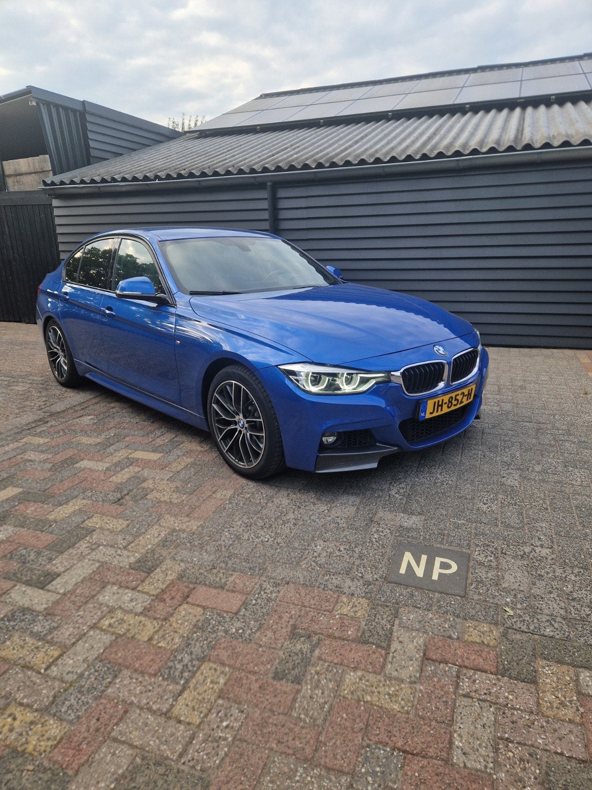 BMW 3-Serie 330e Iperformance 252pk Aut 2016 Blauw, 1998 cc, Achterwielaandrijving, Blauw, Alcantara