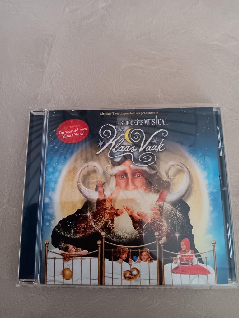 Efteling cd de sprookjes van klaasvaak musical (nieuw), Ophalen of Verzenden, Zo goed als nieuw