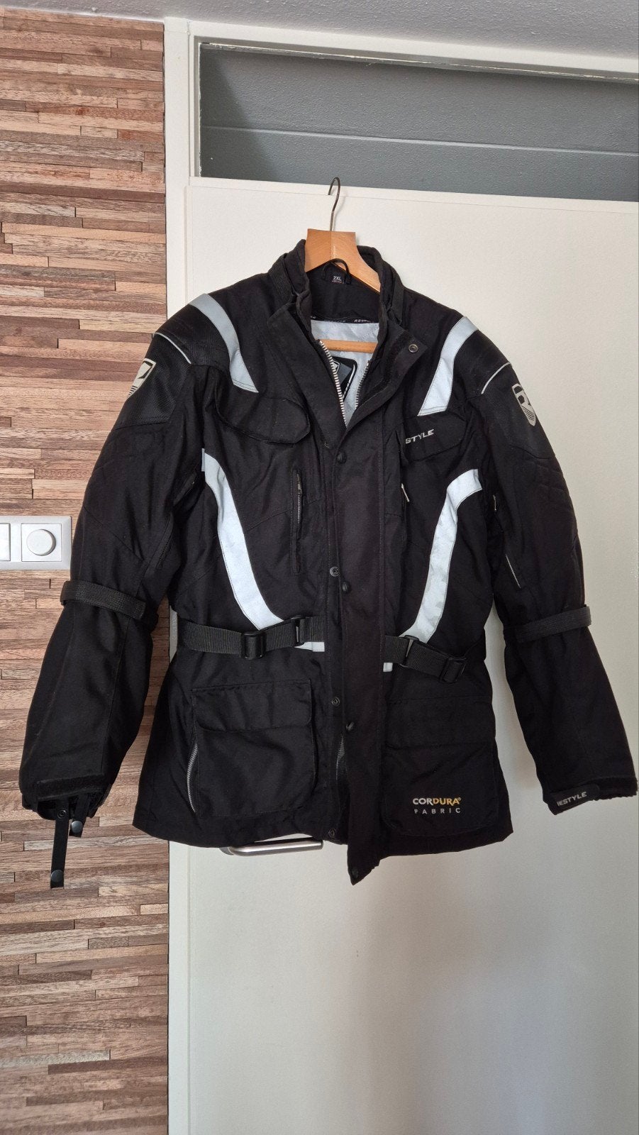 MOTORJAS Cordura 2XL zeer mooi intacte staat, Motoren, Jas | textiel, Heren, Ophalen of Verzenden, Cordura