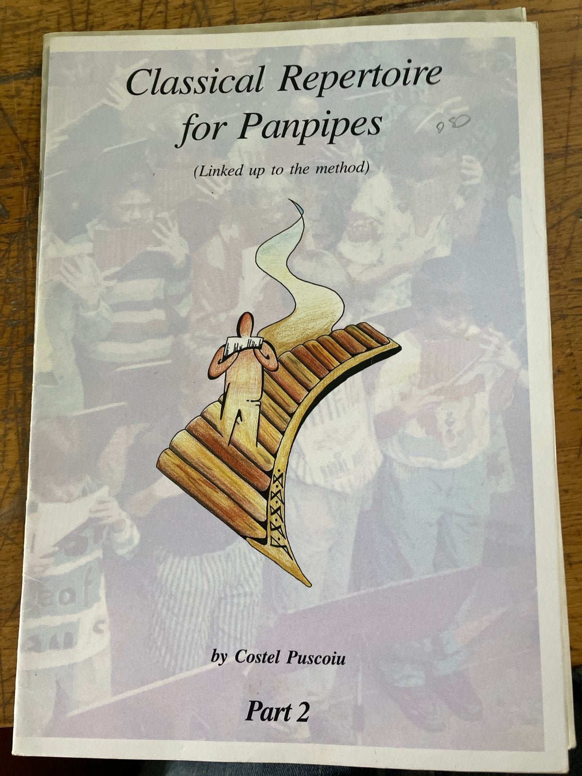 Klassiek Repertoire voor Panfluit - Deel 2 (Costel Puscoiu), Gebruikt, Klassiek, Les of Cursus, Overige instrumenten