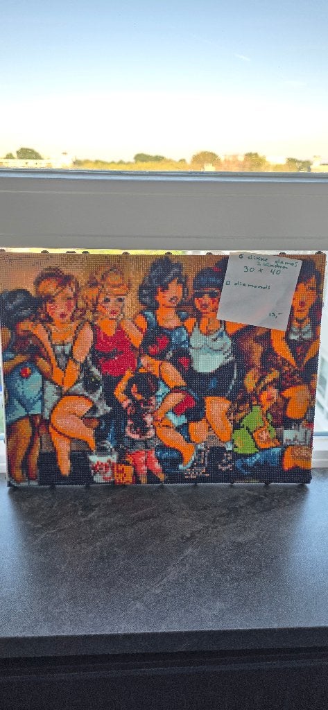 Gemaakte Diamond Paintings, Hobby en Vrije tijd, Overige Hobby en Vrije tijd, Ophalen, Nieuw