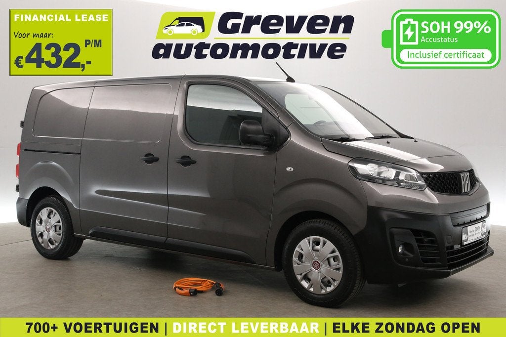 Fiat E-Scudo 75 kWh L2H1 | Snelladen | SOH 99% | Airco | Cru