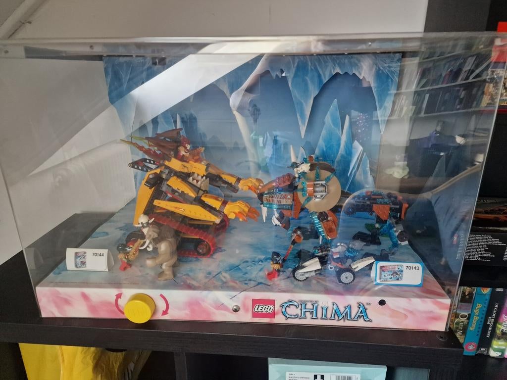 Zeldzame originele LEGO Chima winkel display / vitrine, Kinderen en Baby's, Speelgoed | Duplo en Lego, Zo goed als nieuw, Lego