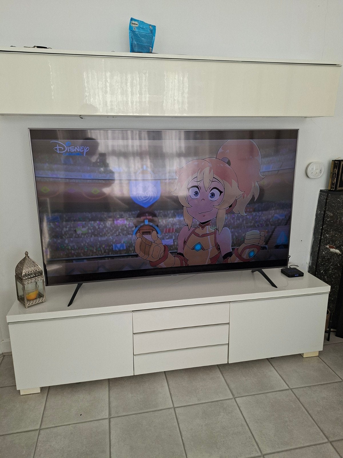 Samsung tv  UE65TU7100W, Ophalen, Gebruikt, 25 tot 50 cm, Minder dan 100 cm