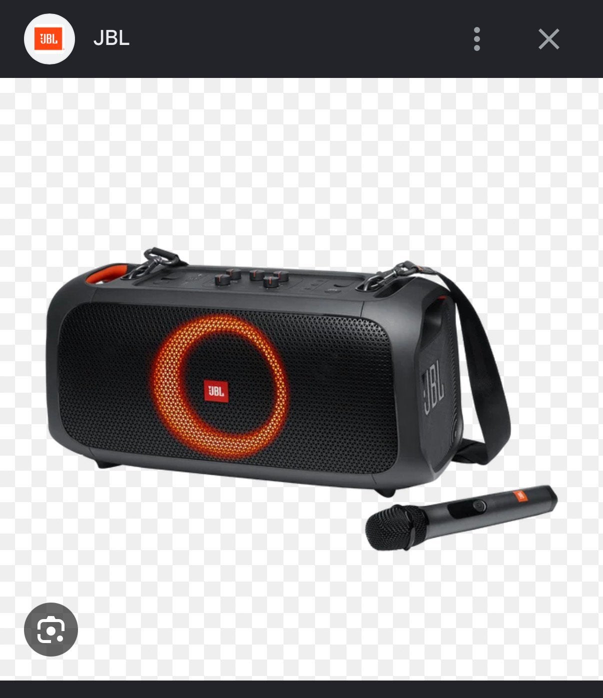 Jbl partybox on the go, Ophalen, Zo goed als nieuw, Overige typen, JBL