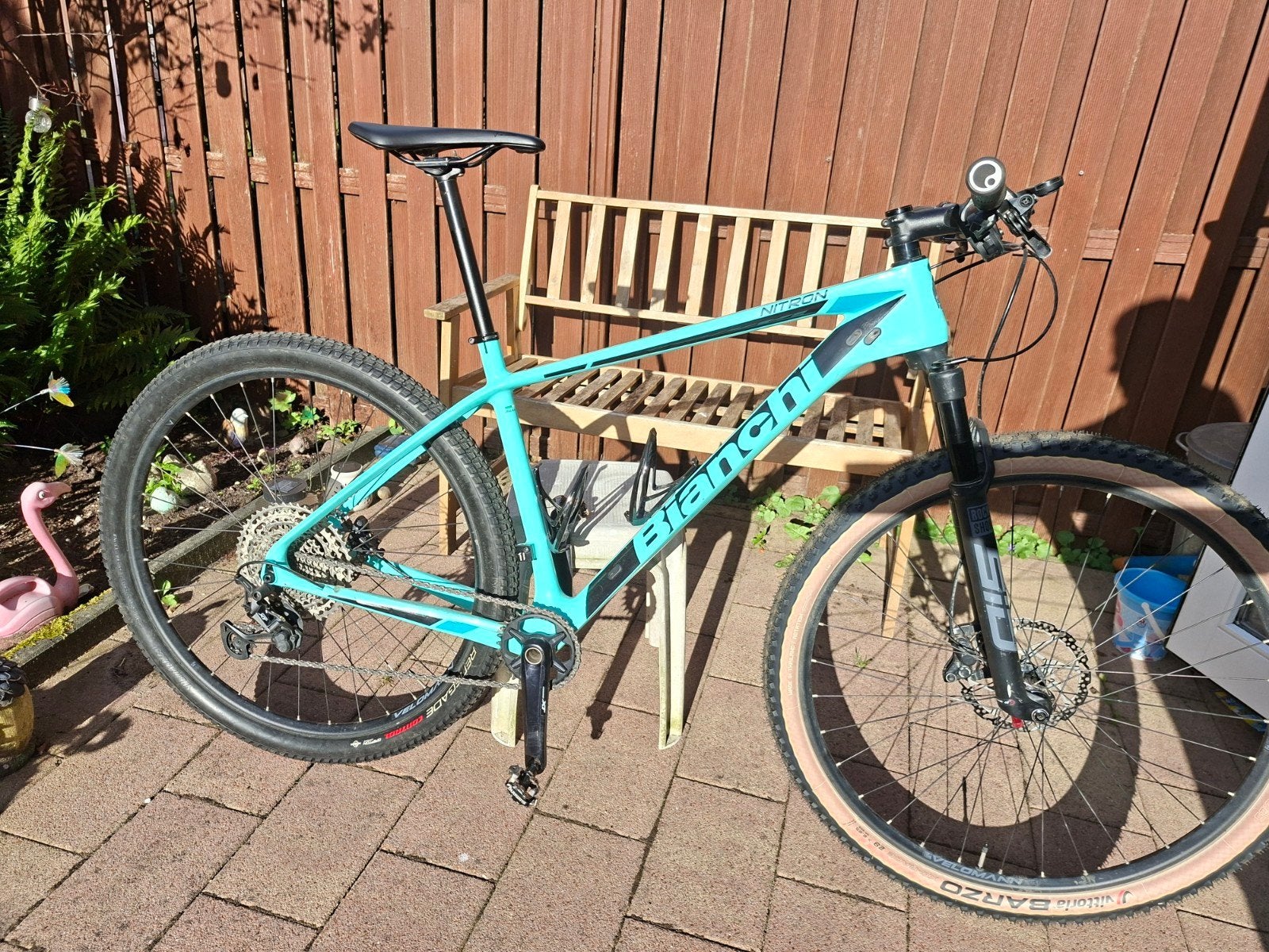 Bianchi Nitron 9.2 XT/SLX Mountainbike, Hardtail, Zo goed als nieuw, Schijfrem, 53 tot 57 cm